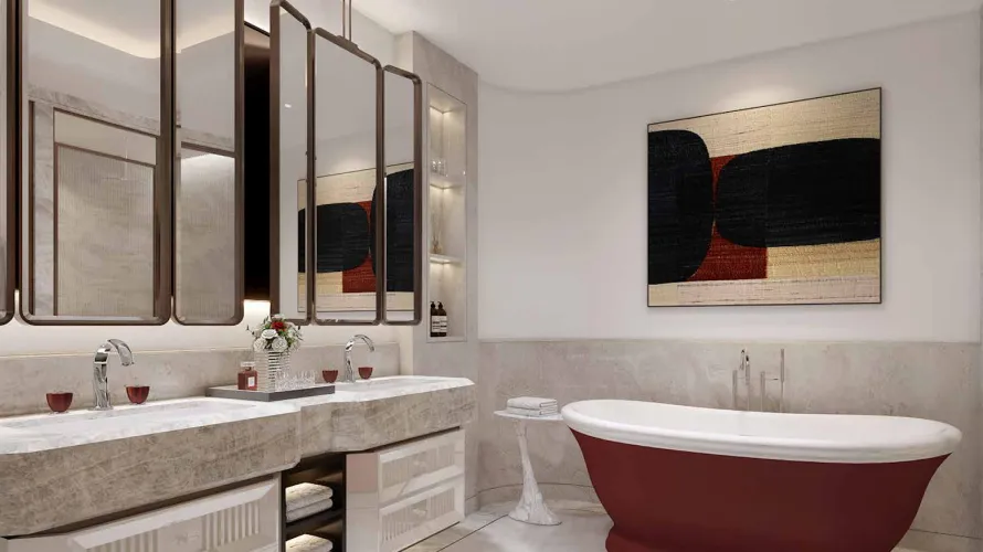 2 غرف نوم شقة في BACCARAT HOTEL AND RESIDENCES وسط مدينة دبي, الإمارات العربية المتحدة رقم 88 № 7