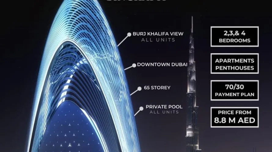 Apartamento de 2 dormitorios en Downtown Dubai (Downtown Burj Dubai), UAE No. 109 № 1