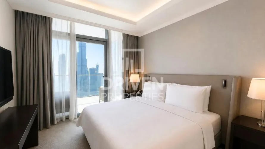 Apartamento de 3 dormitorios en The Address Residence Fountain Views, UAE No. 361 № 14