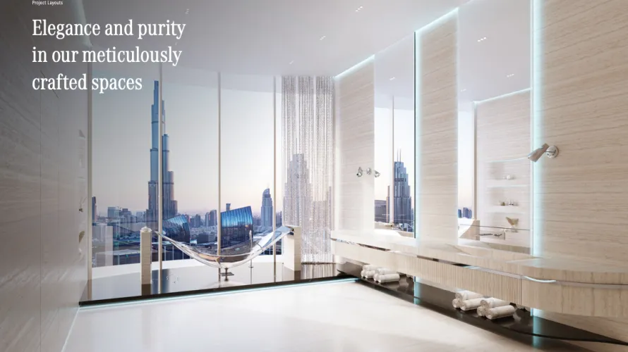 Appartement de 2 chambres à MERCEDES-BENZ PLACES Downtown Dubai (Downtown Burj Dubai), UAE No. 108 № 1