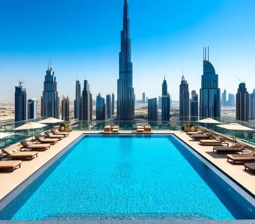 Downtown Dubai est un quartier emblématique proposant des biens immobiliers haut de gamme. Il figure parmi les trois meilleurs emplacements de Dubaï pour l'achat d'appartements de luxe en 2025. № 2