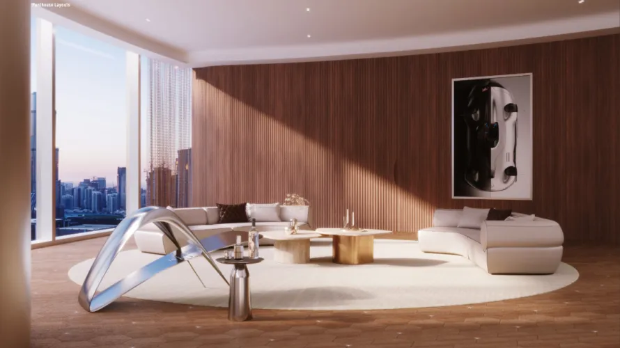 4 bedrooms penthouse for sale in MERCEDES-BENZ PLACES, Downtown Dubai (Downtown Burj Dubai), Dubai, UAE No. 107 № 4